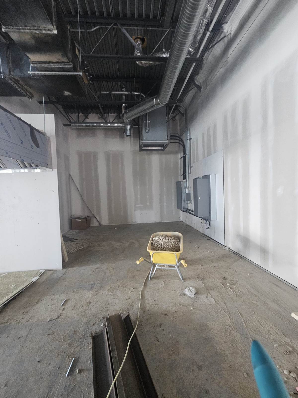 Edmonton commercial drywall project